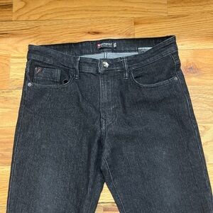 Vintage SouthPole Mens Bleached Grey Jeans Measurements In Description